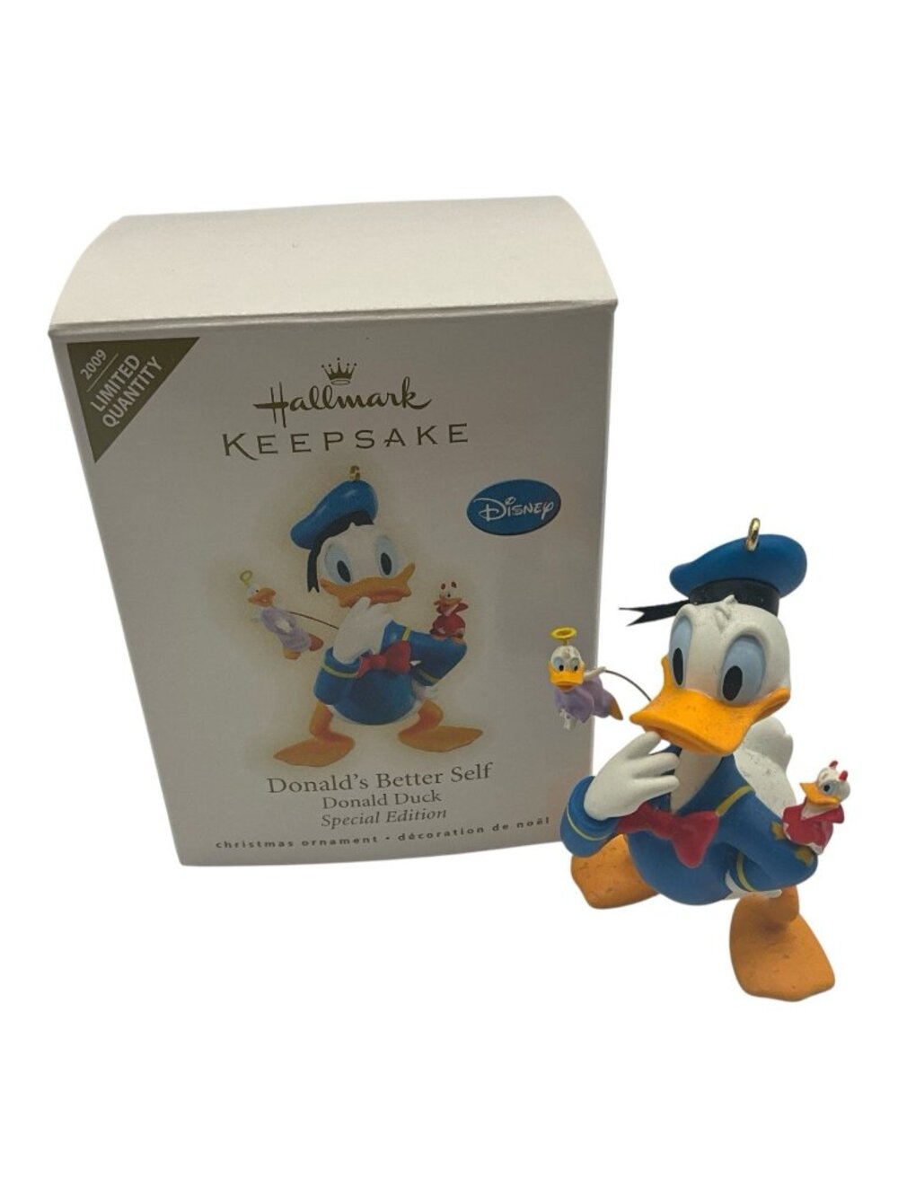 Hallmark Disney Keepsake Ornament "Donald's Better Self" Special Edition 2009